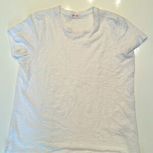 GOLDIE tissue thin white XS tee shirt.